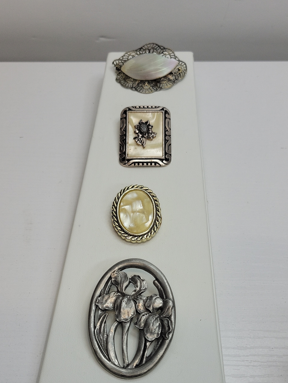 Vintage Brooch & Scarf Clips